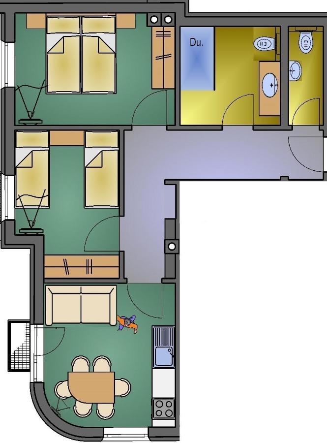 Chasa Sulai Appartements Samnaun Eksteriør billede